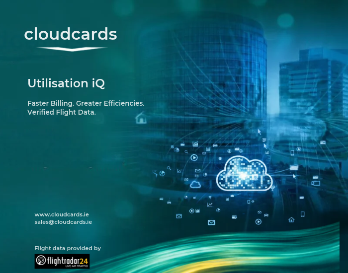 Cloudcards Launches “Utilisation iQ” to Automate Monthly Aircraft Billing
